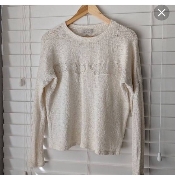 Zara slouch crochet sweater - Picture 3 of 8